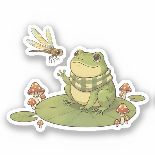 Zochi & Drift the Dragonfly シール (正面)