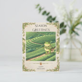 Zochi in Boseong Tea Fields ポストカード (スタンド正面)