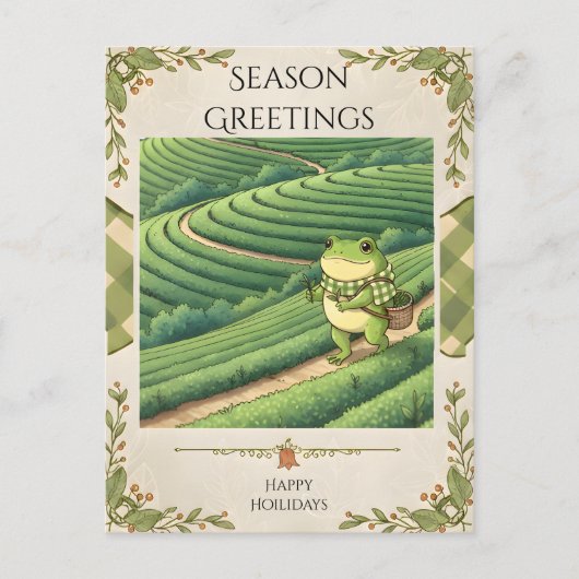 Zochi in Boseong Tea Fields ポストカード (正面)