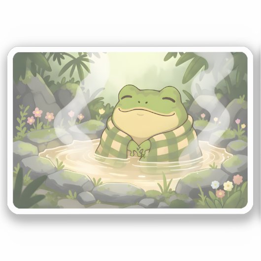 Zochi Relaxes in Yangmingshan Hot Springs シール (正面)