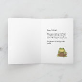 Zochi the Cozy Frog Personalizable カード (内部)