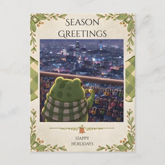 Zochi Visits N Seoul Tower ポストカード (正面)