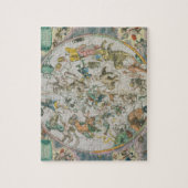 Zodのシンボルや象徴を示す天のPlanisphere ジグソーパズル (縦)