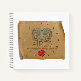 Zodiac - Aires - Journal ノートブック