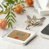 Zodiac - Aires - Keychain キーホルダー (側面)