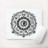 Zodiac Arcana — バーンズインヘルによる十二星座 マウスパッド (マウス)