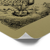 Zodiac Astrology Chart ポスター (角)