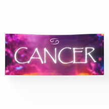 Zodiac Cancer Banner