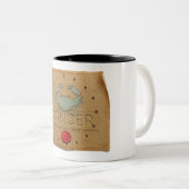 Zodiac - Cancer - Coffee Mug ツートーンマグカップ (正面右)