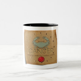 Zodiac - Cancer - Coffee Mug ツートーンマグカップ