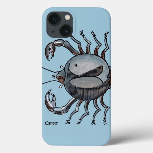 Zodiac: Cancer In Color Case-Mate iPhoneケース (裏面)