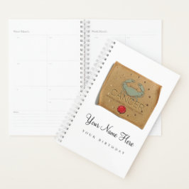 Zodiac - Cancer - Personalized Day Planner プランナー手帳