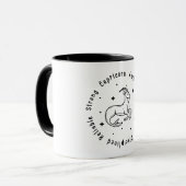 Zodiac Capricorn Mug マグカップ (正面左)