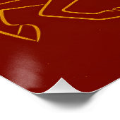 Zodiac Chinese New Year 2026 Horse ポスター (コーナー)