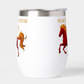 Zodiac Chinese New Year 2026 Yang Fire Horse (左面)