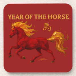 Zodiac Chinese New Year 2026 Yang Fire Horse コースター