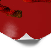 Zodiac Chinese New Year 2026 Yang Fire Horse ポスター (コーナー)