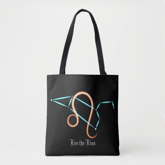 Zodiac Constellation Leo トートバッグ (正面)