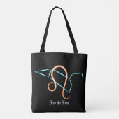 Zodiac Constellation Leo トートバッグ (裏面)