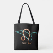 Zodiac Constellation Leo トートバッグ (裏面)