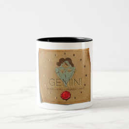 Zodiac - Gemini - Coffee Mug ツートーンマグカップ