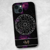 Zodiac iPhone Case | Astrology Symbols & Monogram Case-Mate iPhoneケース