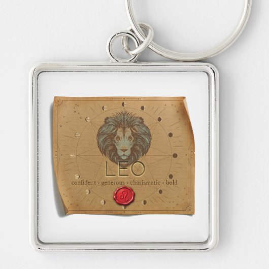 Zodiac - Leo - Keychain キーホルダー (正面)