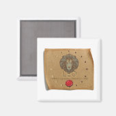 ZODIAC - Leo - Magnet マグネット (正面/裏面)