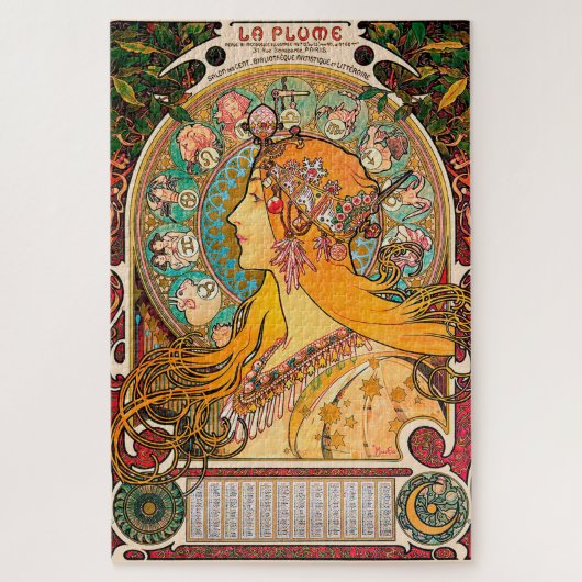 Zodiac, Mucha ジグソーパズル (縦)