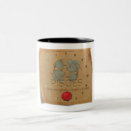 Zodiac - Pisces - Coffee Mug ツートーンマグカップ