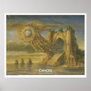 Zodiac Poster - Cancer ポスター