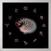 Zodiac Print ポスター (正面)