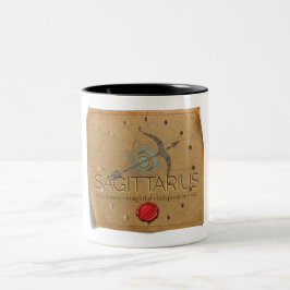 Zodiac - Sagittarius - Coffee Mug ツートーンマグカップ