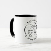 Zodiac Sagittarius Mug マグカップ (正面左)