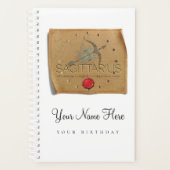 Zodiac - Sagittarius - Personalized Day Planner プランナー手帳 (正面)