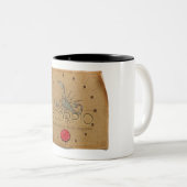 Zodiac - Scorpio - Coffee Mug ツートーンマグカップ (正面右)