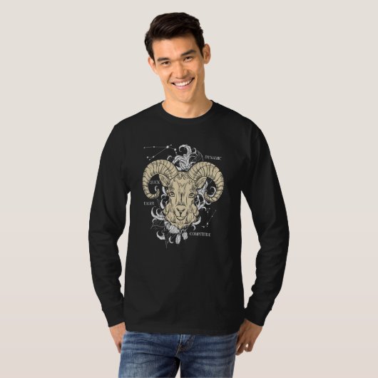 Zodiac Sign Capricorn Tシャツ (正面フル)