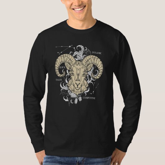 Zodiac Sign Capricorn Tシャツ (正面)