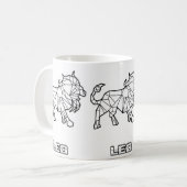 Zodiac Sign Mug:獅子座 コーヒーマグカップ (正面左)