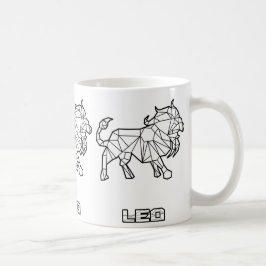 Zodiac Sign Mug:獅子座 コーヒーマグカップ