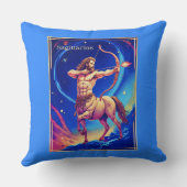 Zodiac Sign Sagittarius as the Celestial Archer クッション (裏面)