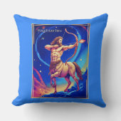 Zodiac Sign Sagittarius as the Celestial Archer クッション (正面)