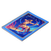 Zodiac Sign Sagittarius as the Celestial Archer ノートブック (左側)