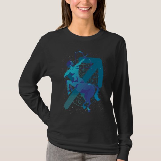 Zodiac Sign Sagittarius Tシャツ (正面)