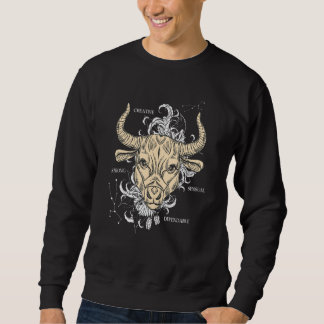 Zodiac Sign Taurus スウェットシャツ