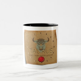 Zodiac - Taurus - Coffee Mug ツートーンマグカップ