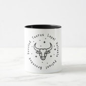 Zodiac Taurus Mug マグカップ (中央)
