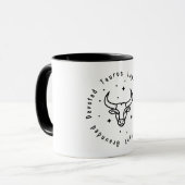 Zodiac Taurus Mug マグカップ (正面左)