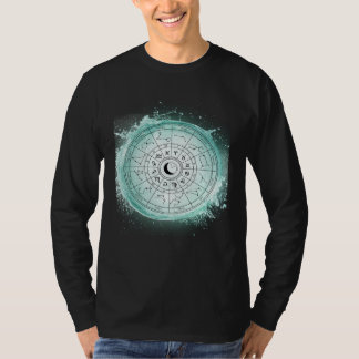 Zodiac wheel tシャツ