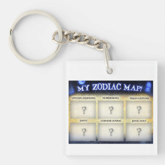 ZodiacMap.comでこのkeychainをカスタマイズ キーホルダー